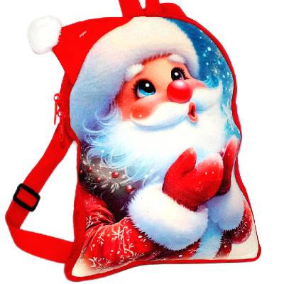 Детский новогодний подарок в рюкзачке весом 1000 грамм