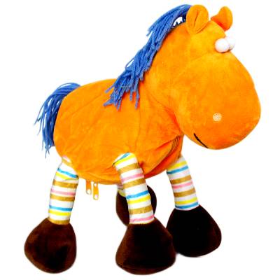 Детский новогодний подарок в мягкой игрушке  весом 600 грамм 